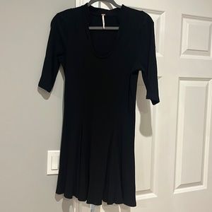 Free People black dress - size large